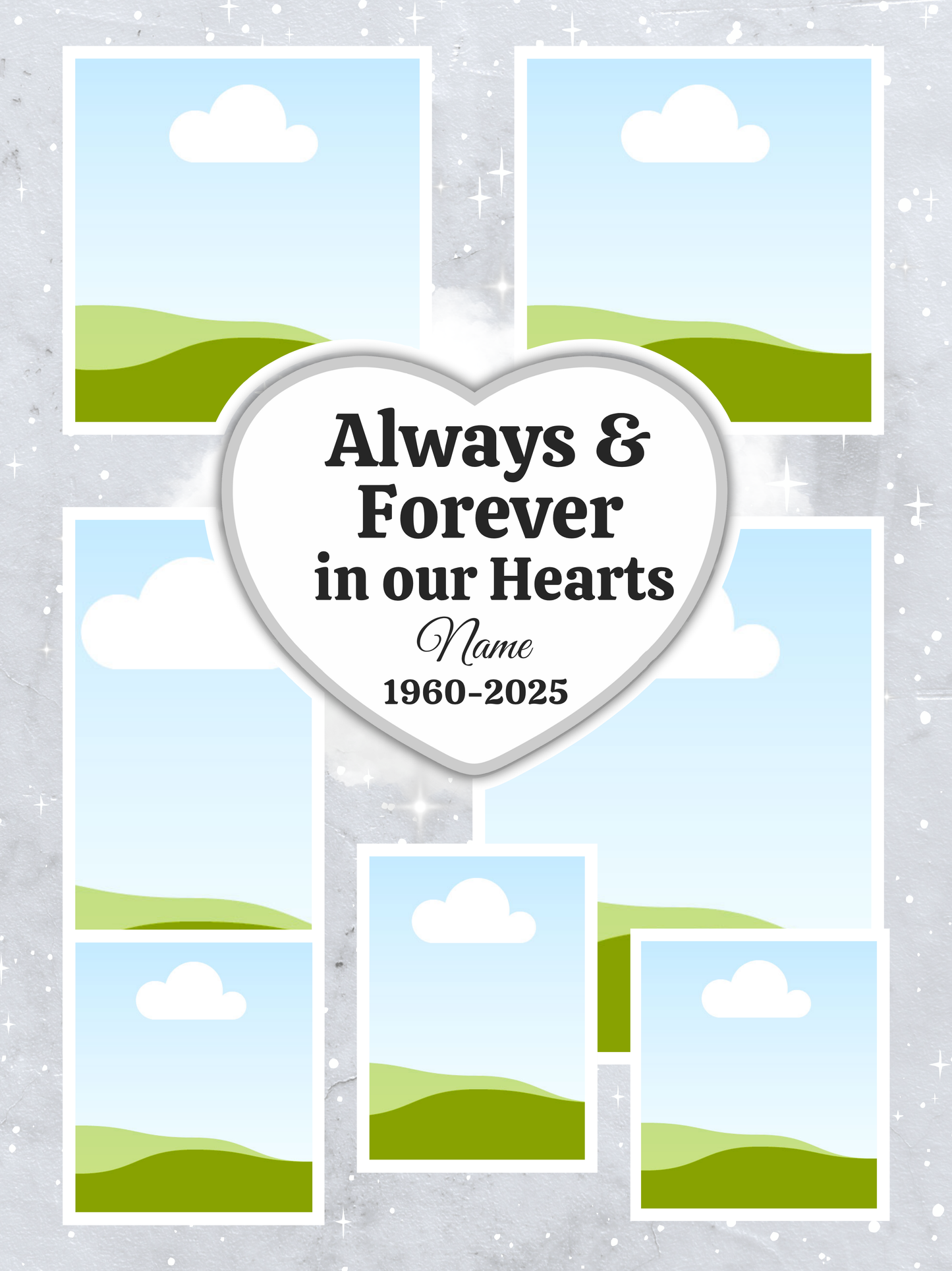 Memorial Blanket Digital Bundle — 5 Designs + Mockups